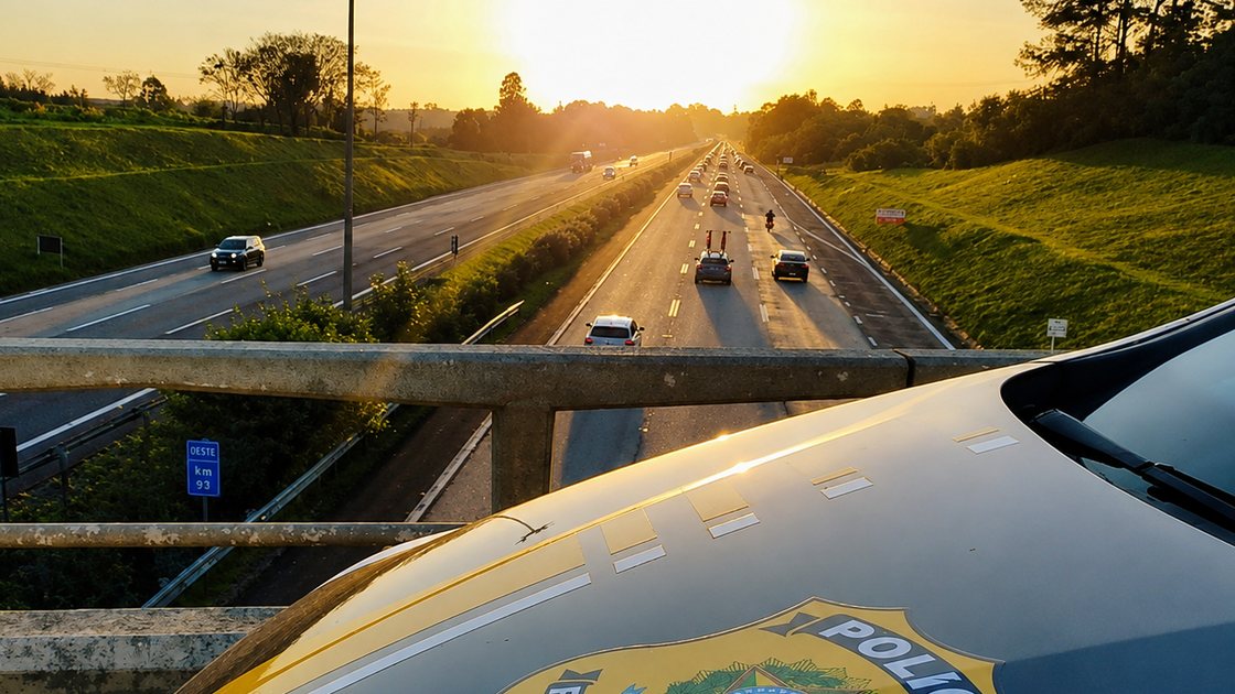 Documentos e um frasco de óleo no interior de um carro